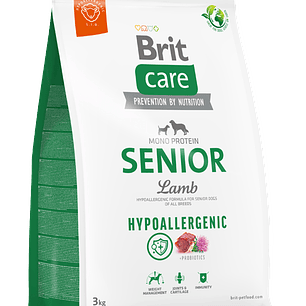 Brit Care Dog Senior Lamb And Rice 3 KG