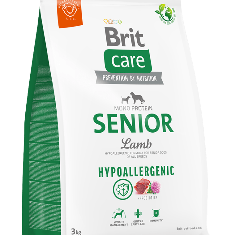 Brit Care Dog Senior Lamb And Rice 3 KG 1