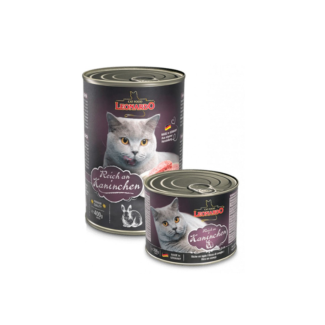 Leonardo Alimento en Lata Conejo 1