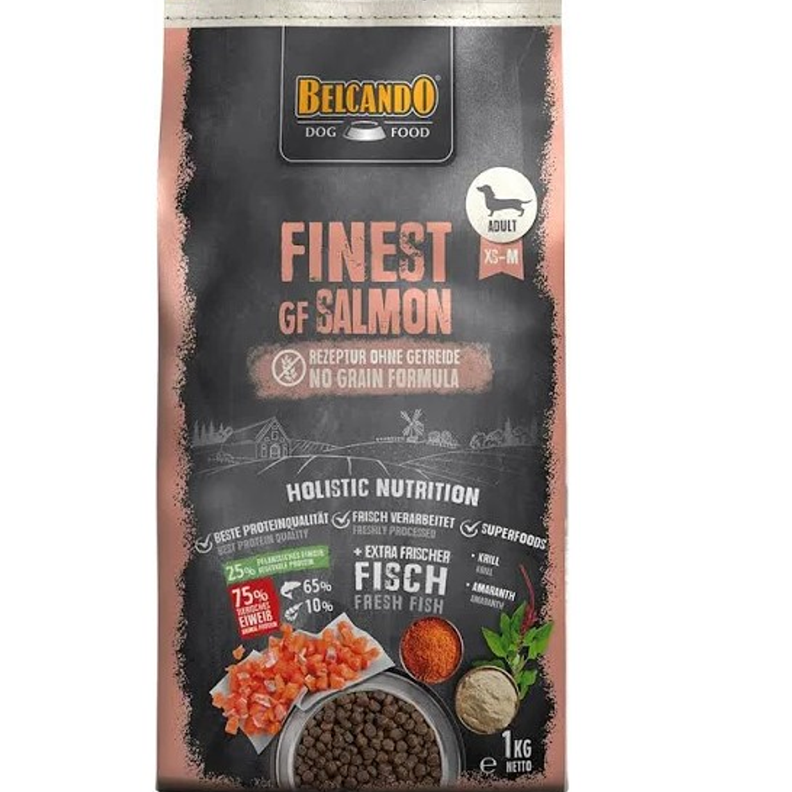 Belcando Perro Finest Grain Free Salmón 1 KG 1