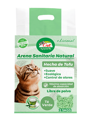 Arena sanitaria natural vipcat eco 2,5