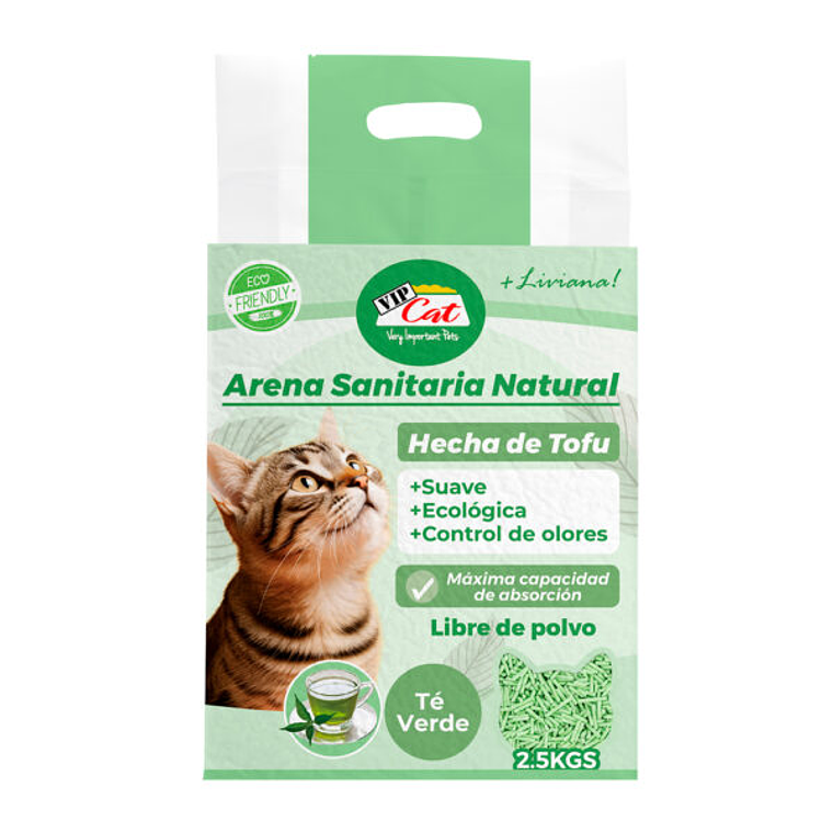 Arena sanitaria natural vipcat eco 2,5 1