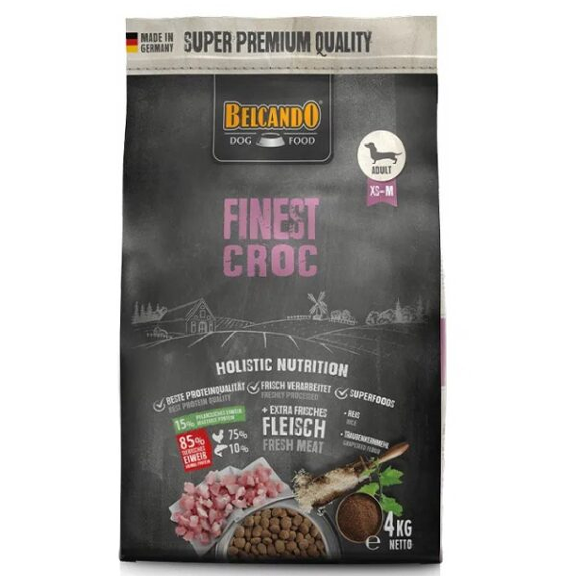 Belcando Perro Finest Croc 4KG 1
