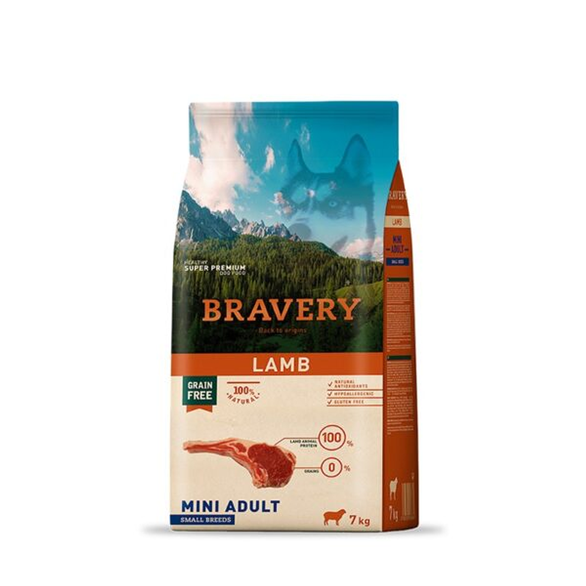 Bravery Lamb Mini Adult Small Breeds 7 KG 1