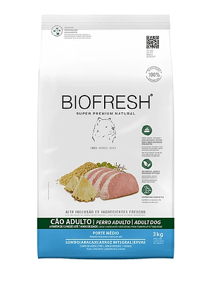 Biofresh SP Perro Adulto Raza Mediana Sabor Cerdo&Piña 3Kg