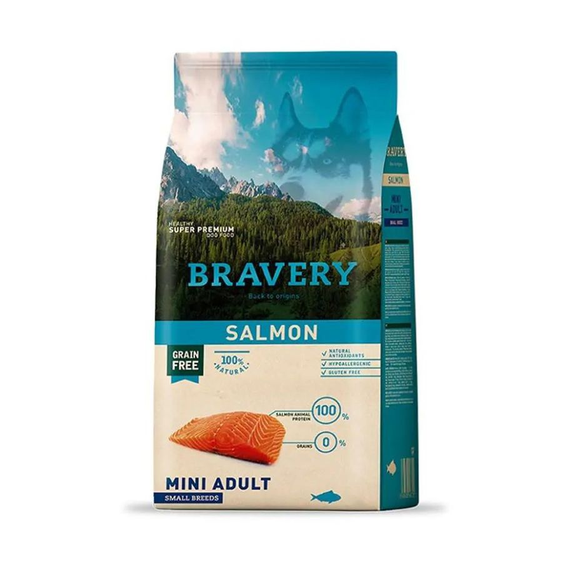 Bravery Salmon Mini Adult 7 kg 1
