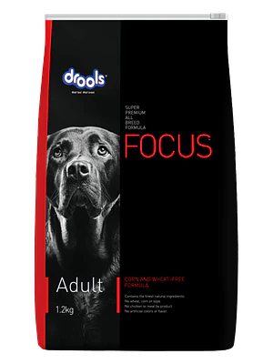 Drools Focus Perro Adulto 1.2 Kg