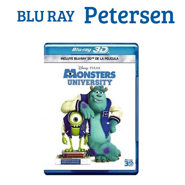 Monsters University Blu Ray 3D