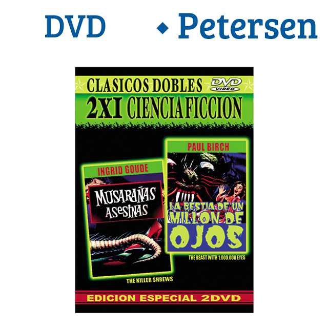 Musarañas asesinas / La bestia del  millon de ojos 