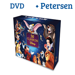 50 Clásicos Disney Colección + 10 Películas DVD regalo !