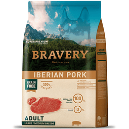 Bravery adulto iberian pork 12 kg