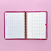 PLANNER SIN FECHA DIARIO CHERRY, ANILLADO