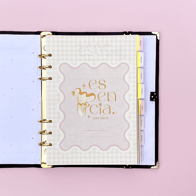 PLANNER SIN FECHA DIARIO BLACK, ARCHIVADOR