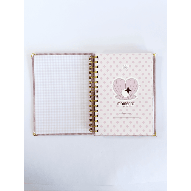 Planner con fecha "SENTIR", Anillado