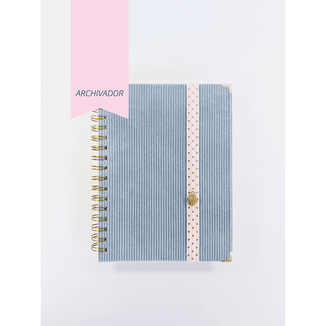 Planner con fecha "SERENIDAD" Archivador