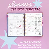 Planner 2do Semestre "SERENIDAD", Anillado