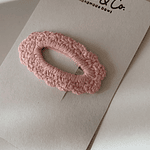 Clip Crochet - Rosa