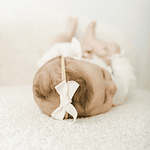 Laço Clássico - Creme