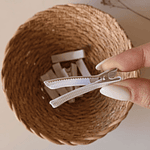 Laço Renda Bordada - Gancho