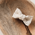 Laço Renda Bordada - Gancho