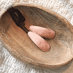 Clips Bordado - Pêssego 