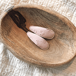 Clips Bordados - Rosa Antigo