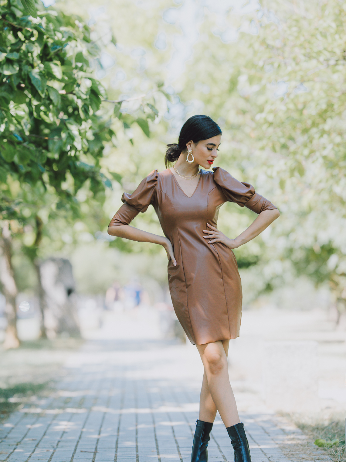 Taylor Brown Dress 1