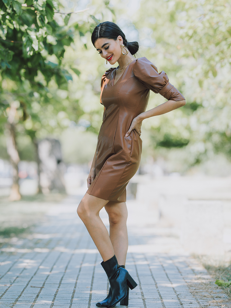 Taylor Brown Dress 3