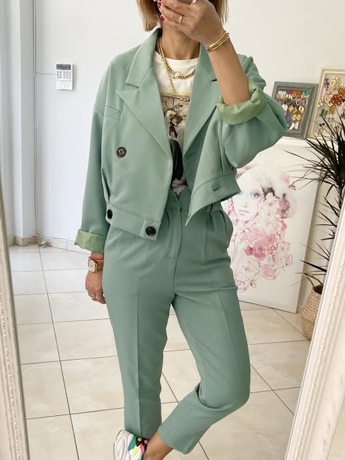 Pistachio Gatsby Suit 1