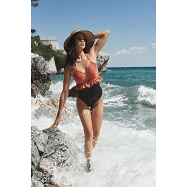 Seychelles Coral One Piece