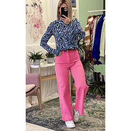 Pink Palazzo Jeans 