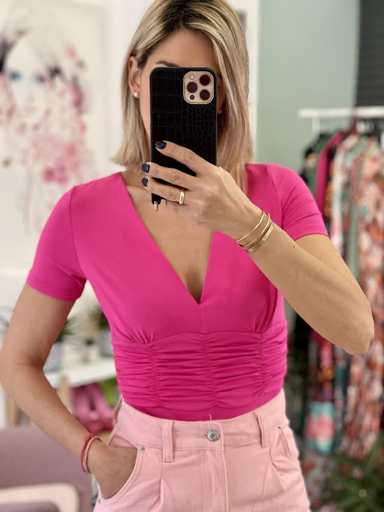 Flair Magenta Bodysuit   1