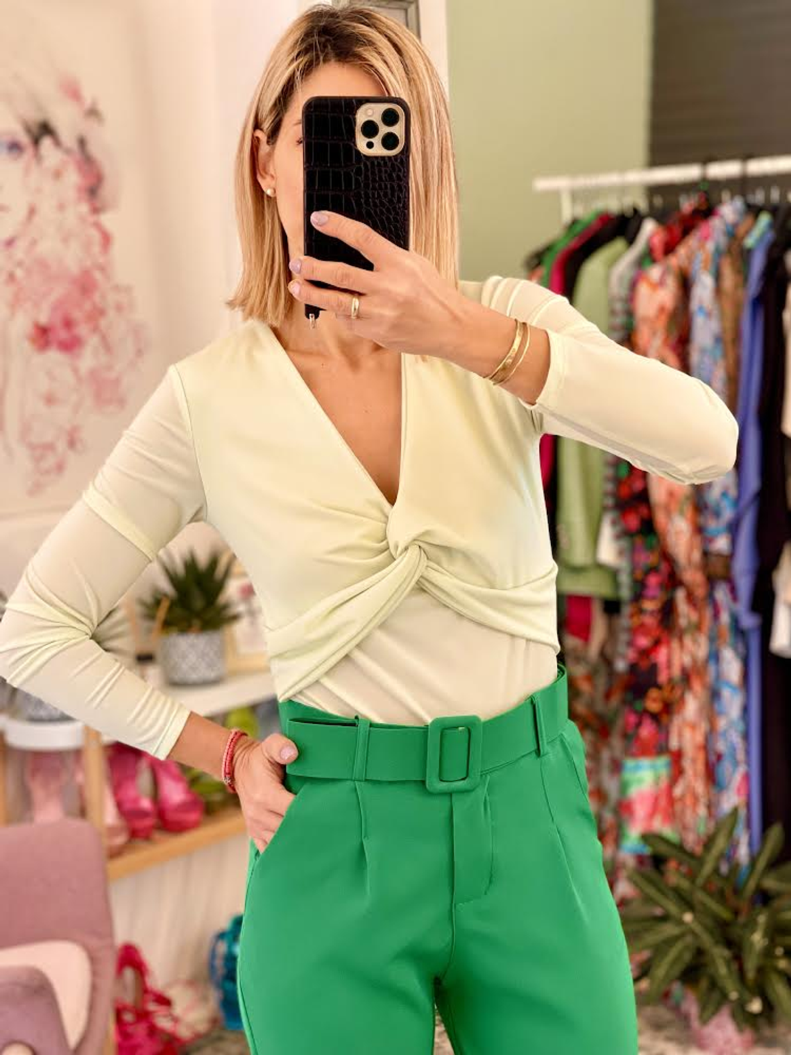 Sian Bodysuit Pistachio  1