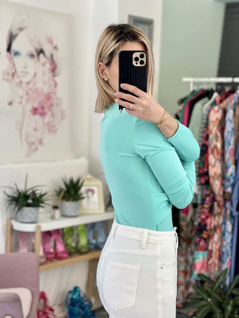 Sian Bodysuit Aqua  2