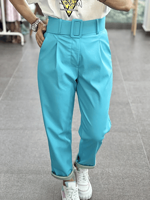 Sky Pu leather Pants 