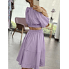 Ermioni Purple  Dress  
