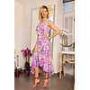 Anka Purple  Dress 