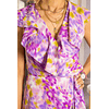 Anka Purple  Dress 