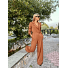 Unique Choco Jumpsuit  