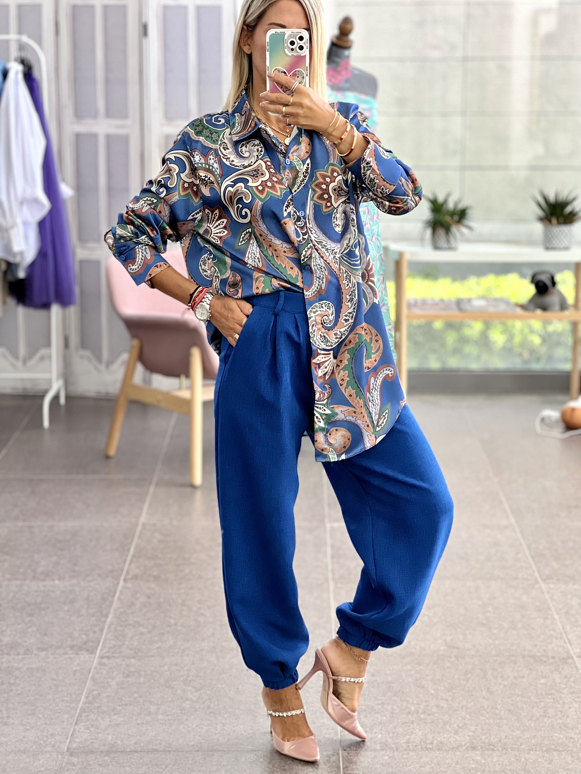 Hammer Blue Pants  3