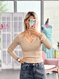 Misaday Beige Blouse - thumbnail 1