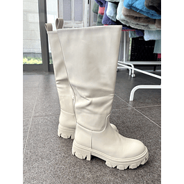 Ivory Tall Boots 