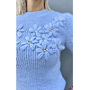 Sky Flower Sweater 