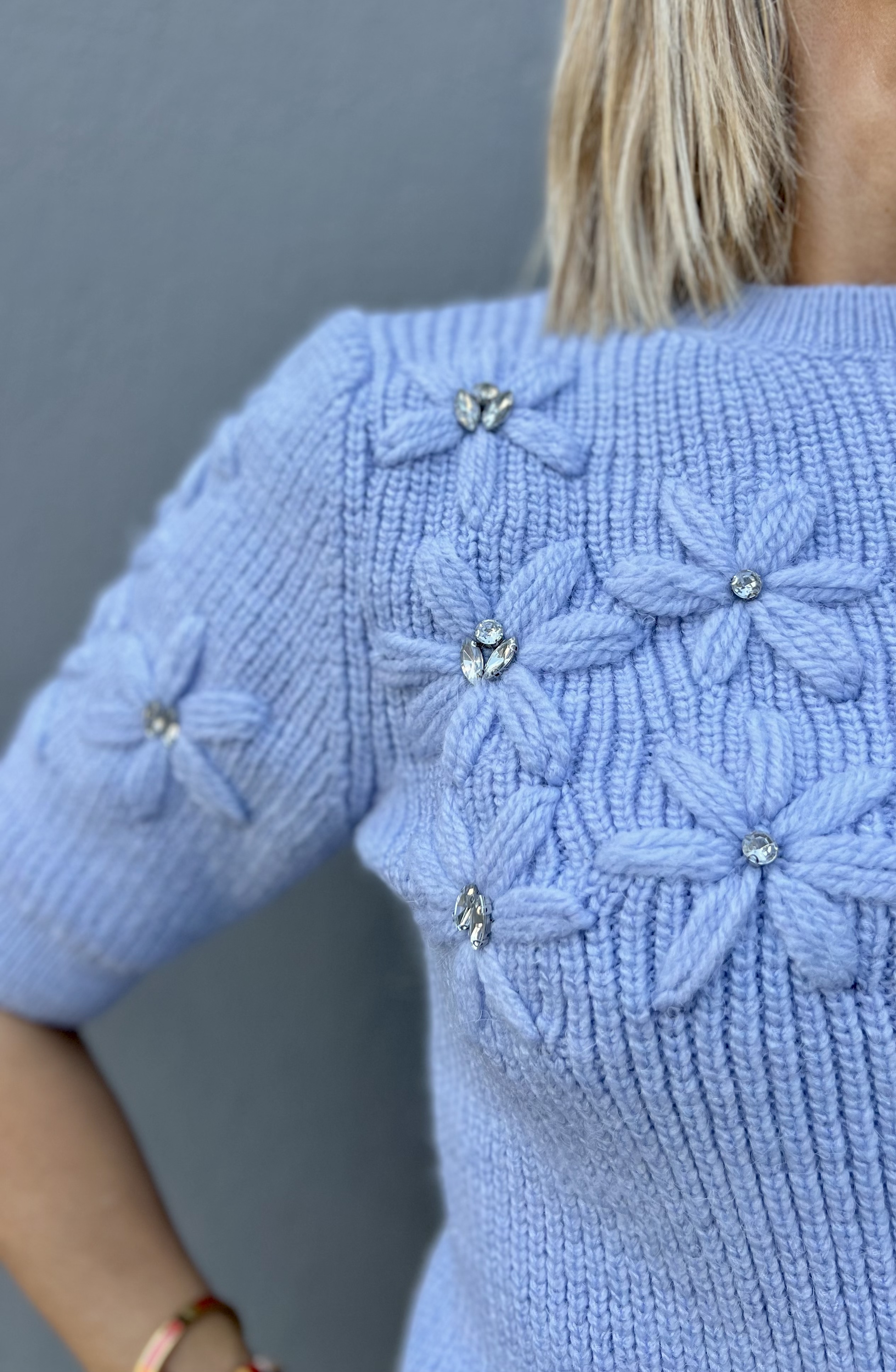 Sky Flower Sweater 