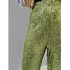Sequinned Green Trousers