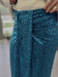 Drape Blue Skirt sequinned - thumbnail 7