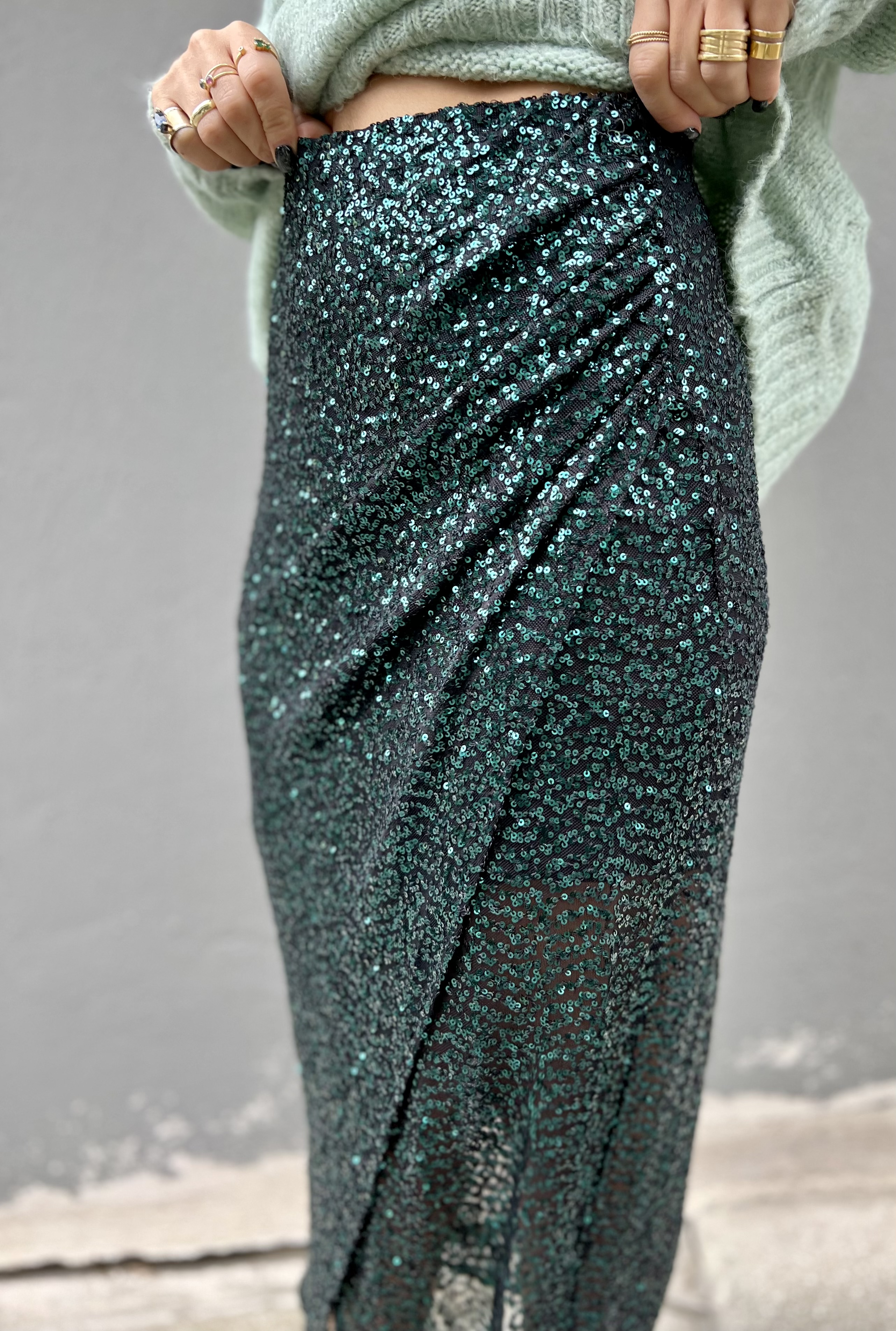 Celia Smaragdine Skirt   