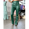 Catherine Pine Leather Bell Pants 