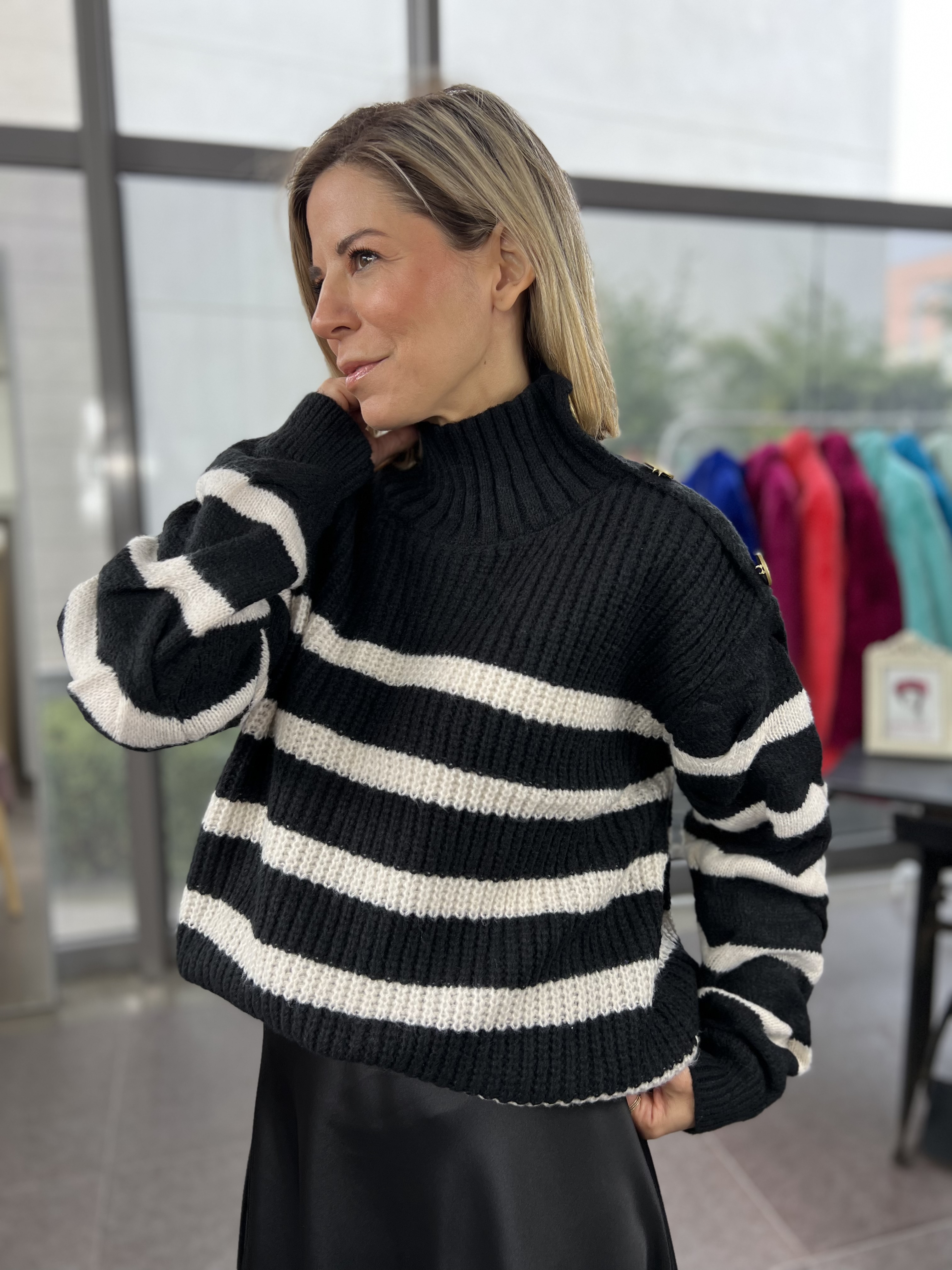 Julia Black Sweater