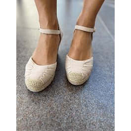 19065 Beige Espadrilles  